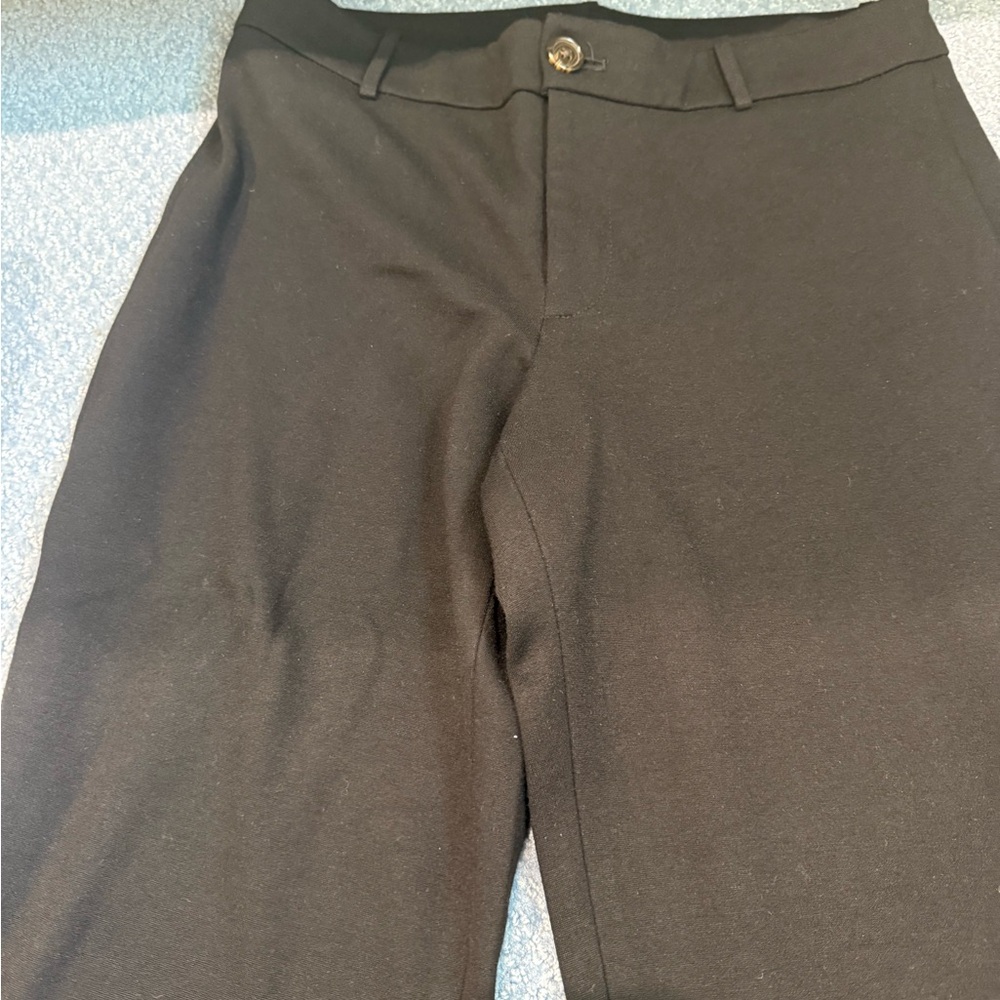 Banana Republic women size 8 Black Boot leg stretch Pants - Picture 17 of 17